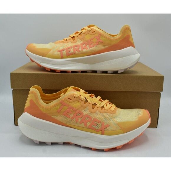 Adidas Women Size 7 Terrex Agravic Speed Semi Spark Trail Running Shoes Sneakers - Picture 3 of 12